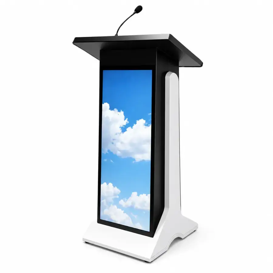 Smart digital podium with LED display for conference rooms in Bangladesh