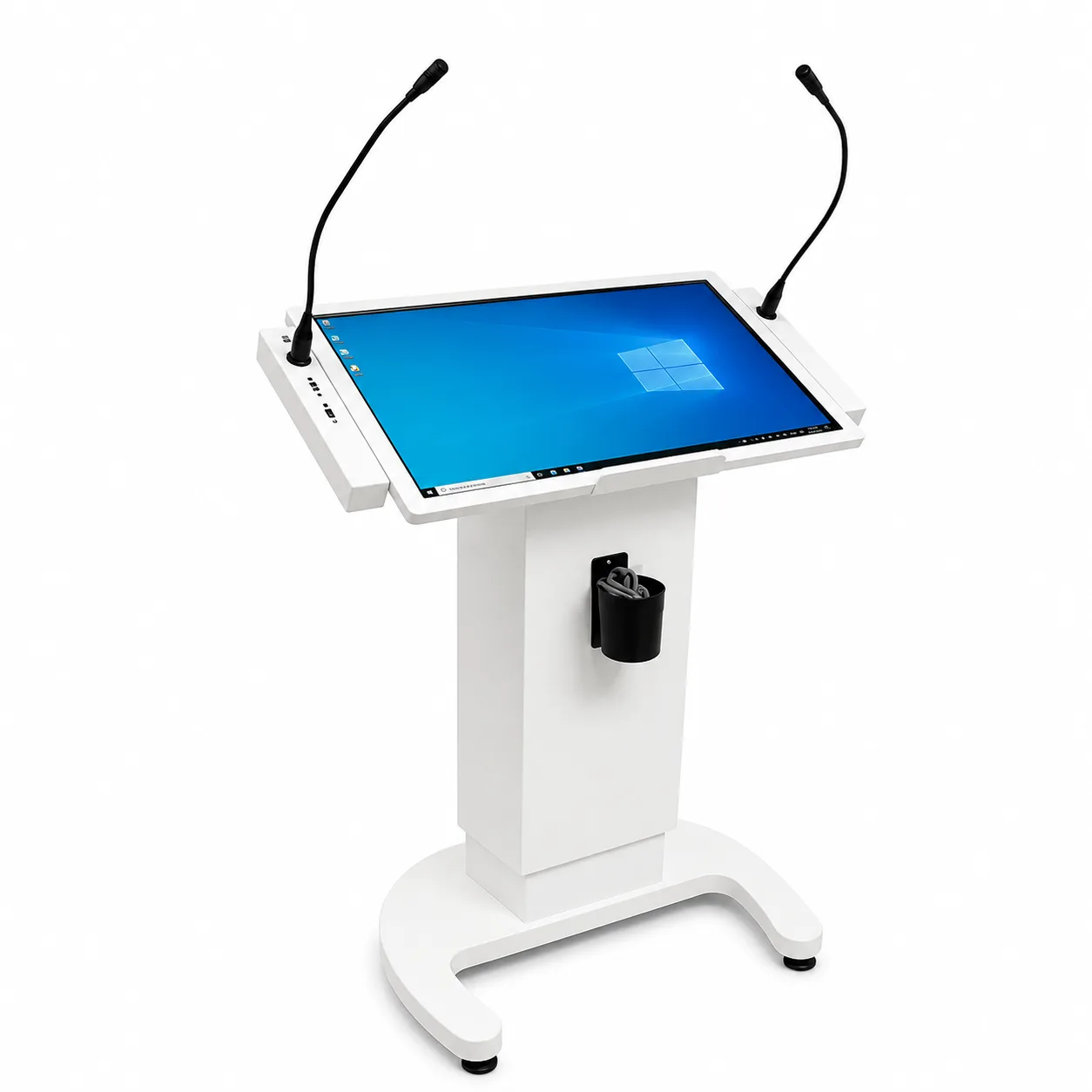 Digital smart podium with touch screen and dual microphones in Bangladesh